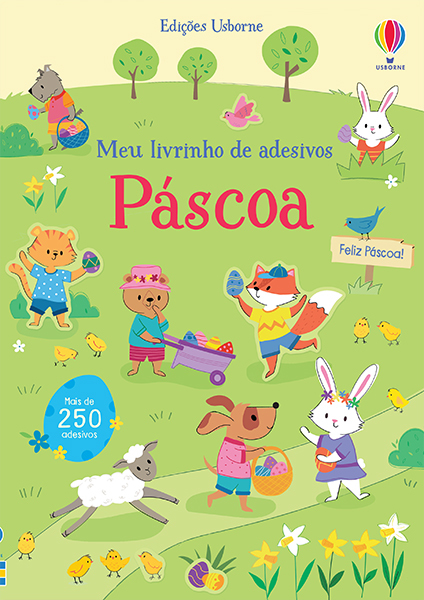 Páscoa: Meu Livrinho De Adesivos