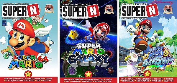 Especial Detonado Super N (Coleção Super Mario - 3 Volumes)