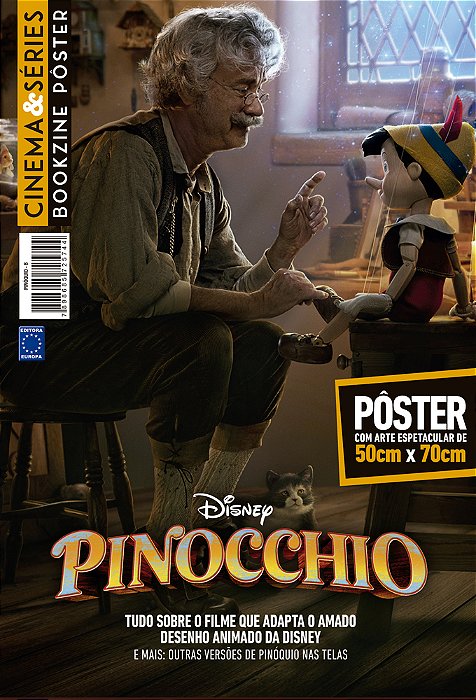 Superpôster Cinema E Séries - Pinóquio 2022 - Arte B (Gepeto)