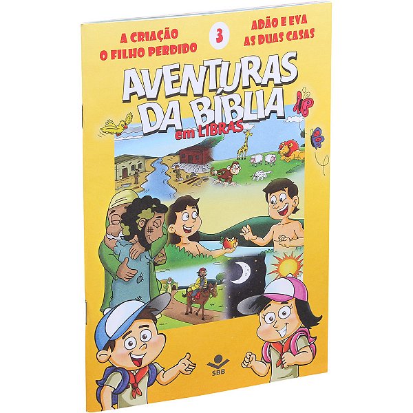 Série Dvd – Aventuras Da Bíblia Em Libras Vol. 3 Tradução Novos Leitores (Tnl)