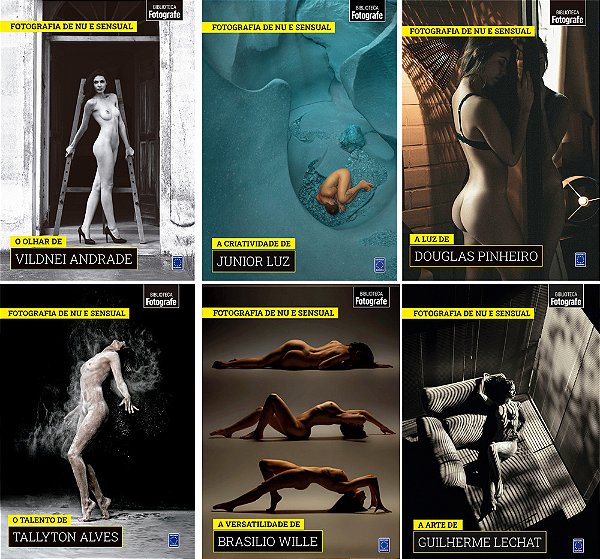 Coleção Fotografia De Nu E Sensual (Temporada 1 Completa - 6 Volumes)