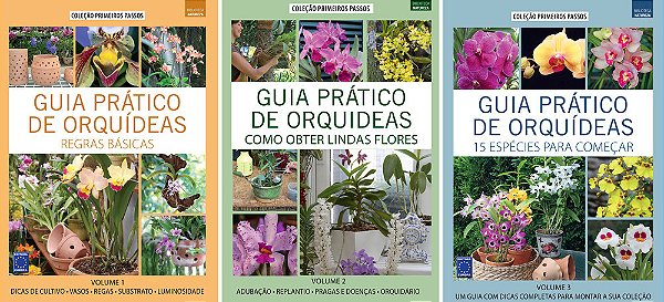 Guia Prático De Orquídeas - Temporada 1 (Volumes 1, 2 E 3)