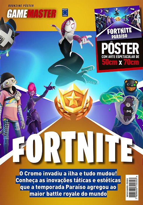 Superpôster Game Master - Fortnite Paraíso - Arte C