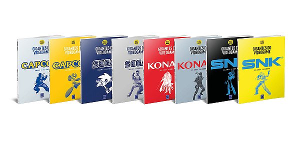 Gigantes Do Videogame (Coleção Completa - 8 Livros)