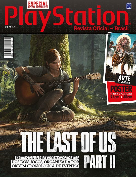 Superpôster Playstation - The Last Of US Part II Arte Exclusiva