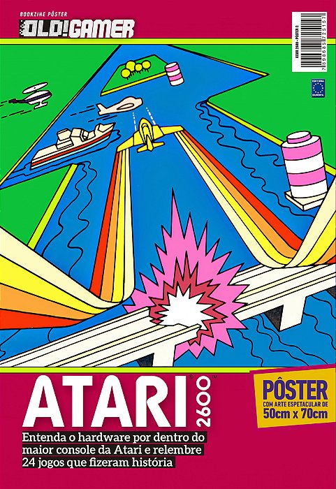 Superpôster Old! Gamer - Atari 2600 - Arte C
