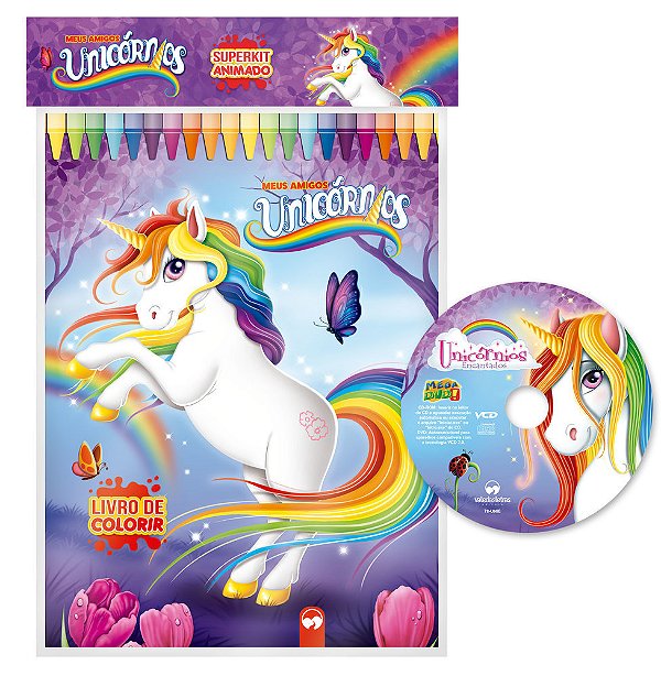Meus Amigos Unicórnios Superkit Animado