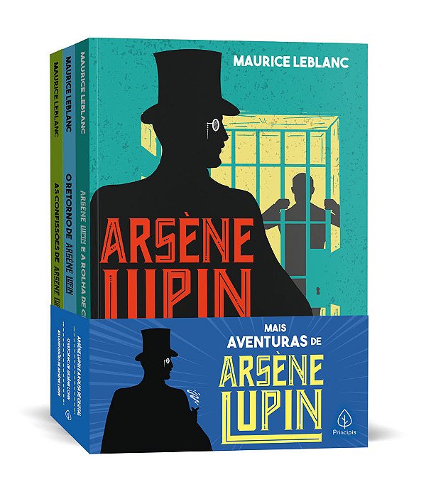 Mais Aventuras De Arsène Lupin - Kit Com 3 Livros
