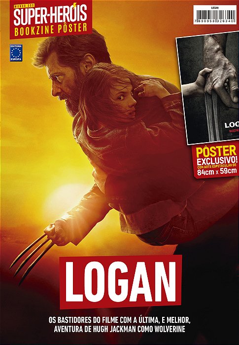 Superpôster Mundo Dos Super-Heróis - Logan