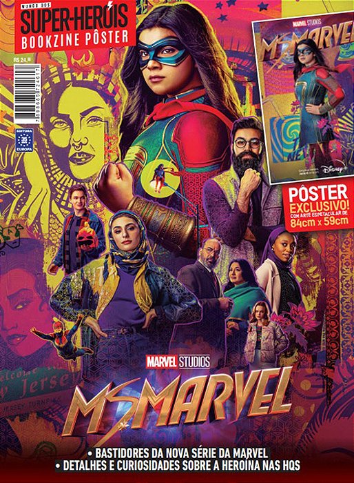 Superpôster Mundo Dos Super-Heróis - Ms Marvel