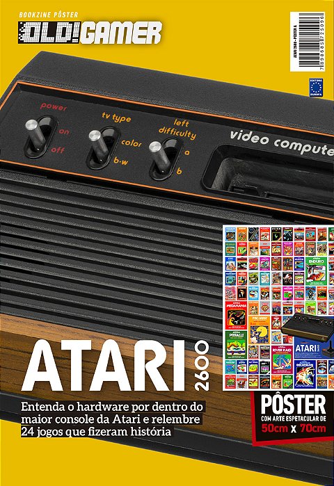 Superpôster Old! Gamer - Atari 2600 - Arte A