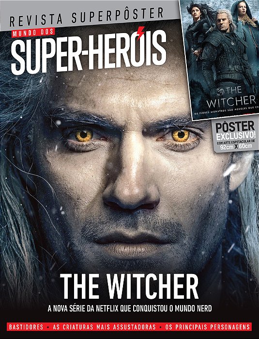Superpôster Mundo Dos Super-Heróis - The Witcher
