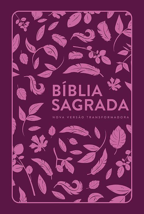 Bíblia Nvt Letra Normal - Folhas Pink