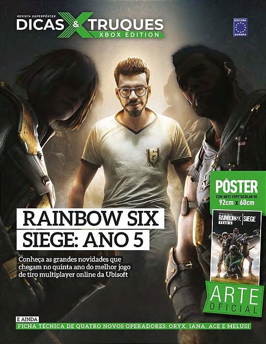 Superpôster Dicas E Truques Xbox Edition - Rainbow Six Siege: Ano 5