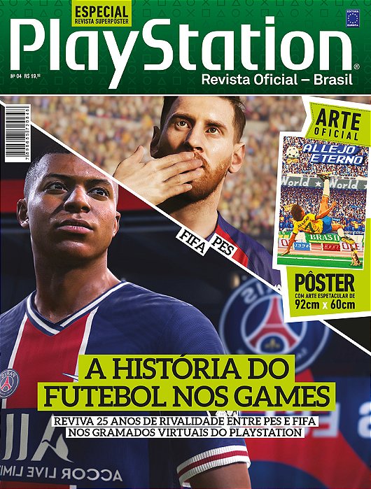 Superpôster Playstation - Futebol Nos Games