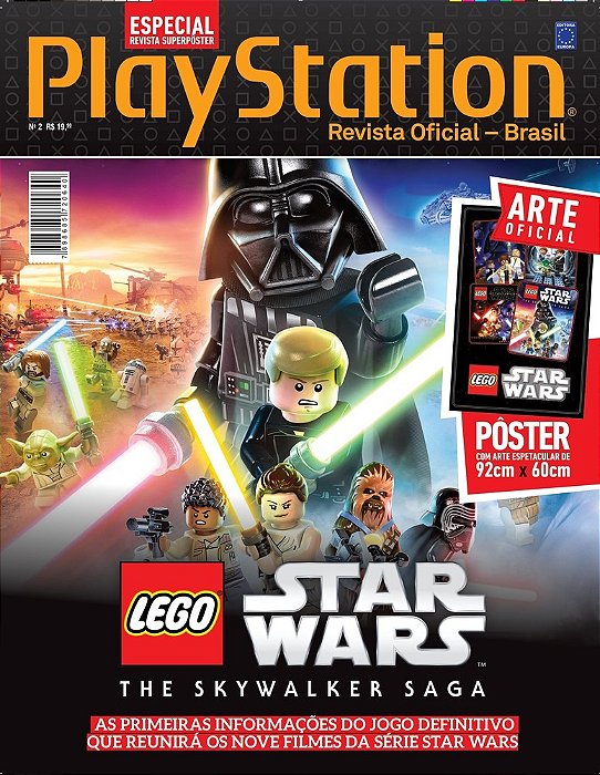 Superpôster Playstation - Lego Star Wars: The Skywalker Saga
