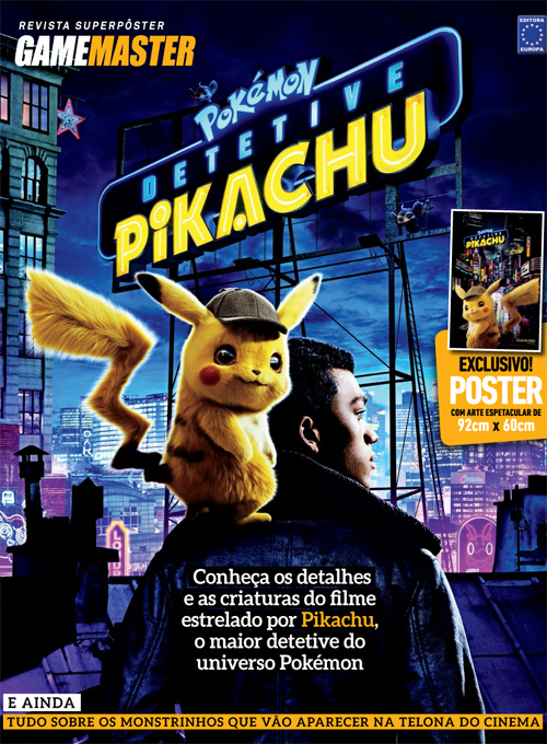 Superpôster Game Master - Pokémon Detetive Pikachu