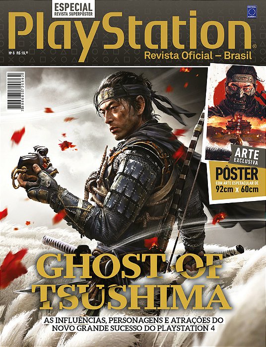 Superpôster Playstation - Ghost Of Tsushima