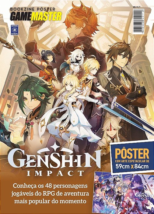 Superpôster Game Master - Genshin Impact