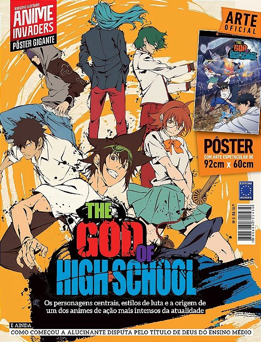 Superpôster Anime Invaders - The God Of High School