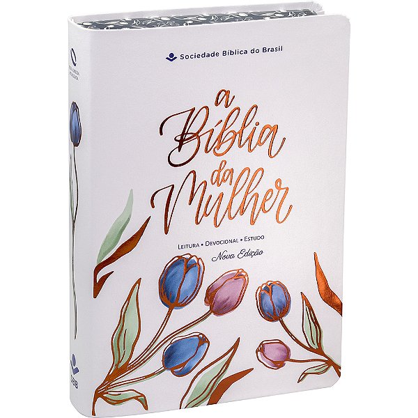 A Bíblia Da Mulher Nova Edição - Tamanho Portátil - Capa Branca Nova Almeida Atualizada (Naa)-..