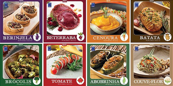 Coleção Turma Dos Vegetais (8 Volumes)
