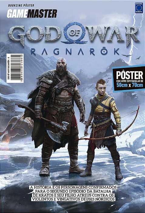 Superpôster Game Master - God Of War Ragnarok - Arte A