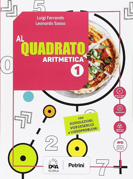 Al Quadrato Aritmetica 1 - Geometria Per La Scuola Media Con E-Book E Con Espansione Online-..