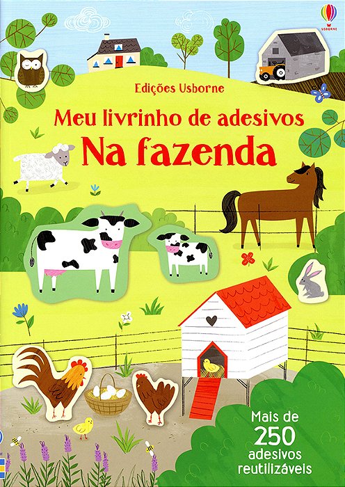 Na Fazenda: Meu Livrinho De Adesivos