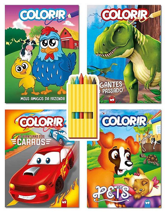Kit Explosão De Cores Meninos