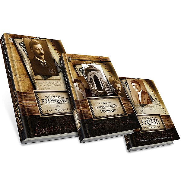 Coleção Pioneiros Pentecostais - 3 Volumes