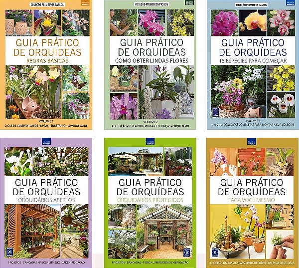 Guia Prático De Orquídeas - Temporadas 1 E 2 (Volumes 1 A 6)