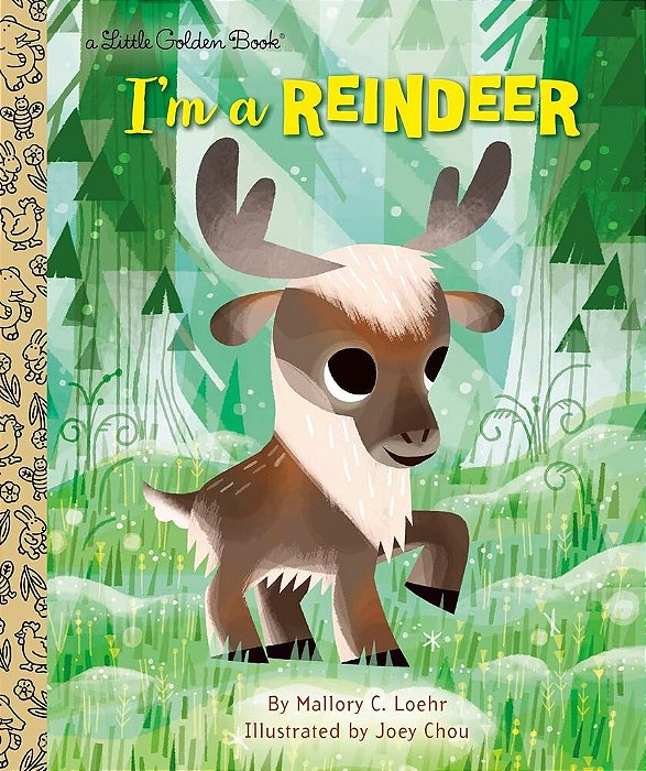 I'm A Reindeer - Little Golden Book..-
