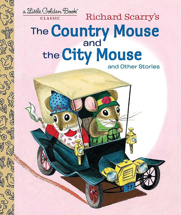 The Country Mouse And The City Mouse - Little Golden Book-..