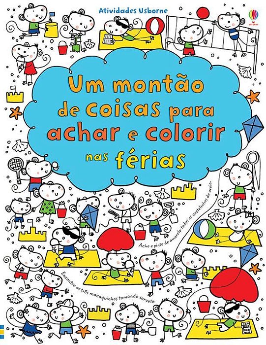 Nas Férias: Um Montão De Coisas Para Achar E Color