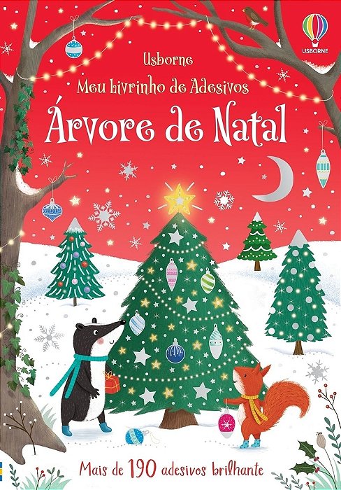 Árvore De Natal: Meu Livrinho De Adesivos