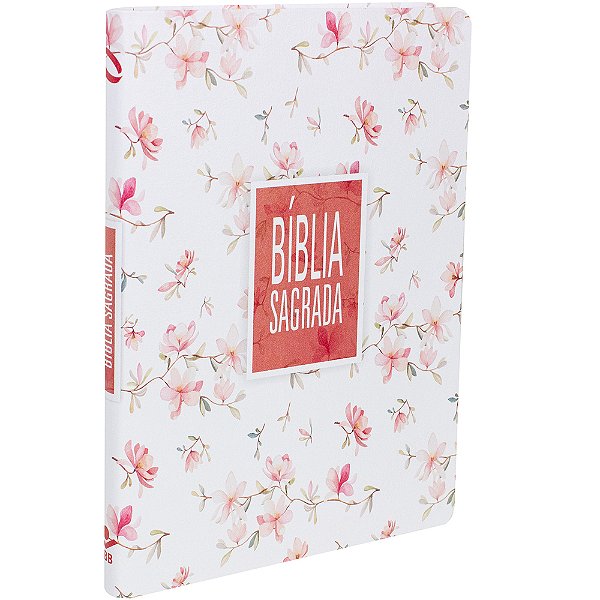 Bíblia Sagrada - Couro Sintetico Flor Nova Almeida Atualizada (Naa)
