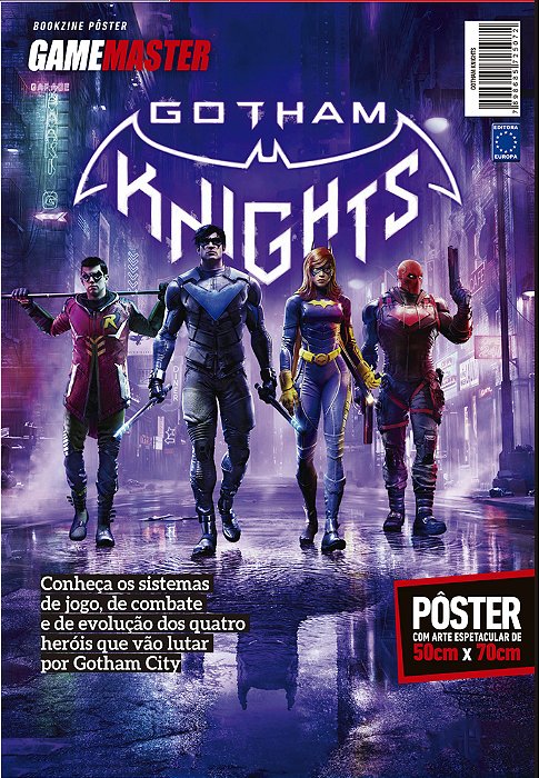Superpôster Game Master - Gotham Knights - Arte A