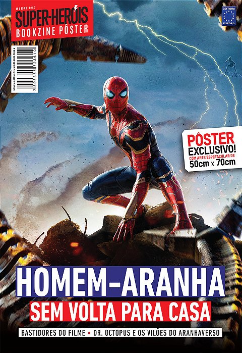 Superpôster Mundo Dos Super-Heróis - Homem-Aranha - Sem Volta Para Casa - Arte A