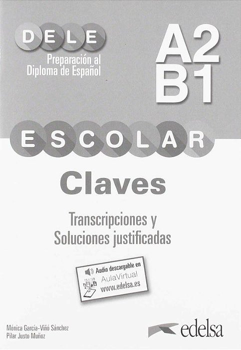 Preparacion Al Dele Escolar A2/B1 - Claves + Audio Descargable