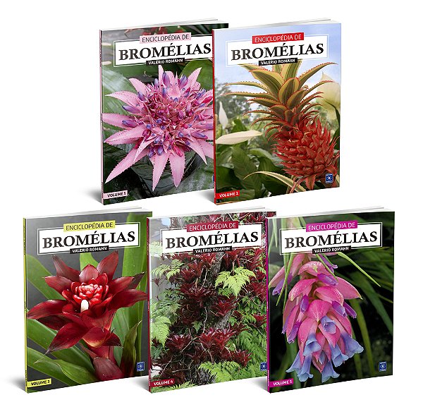 Enciclopédia De Bromélias (Coleção - 5 Volumes)