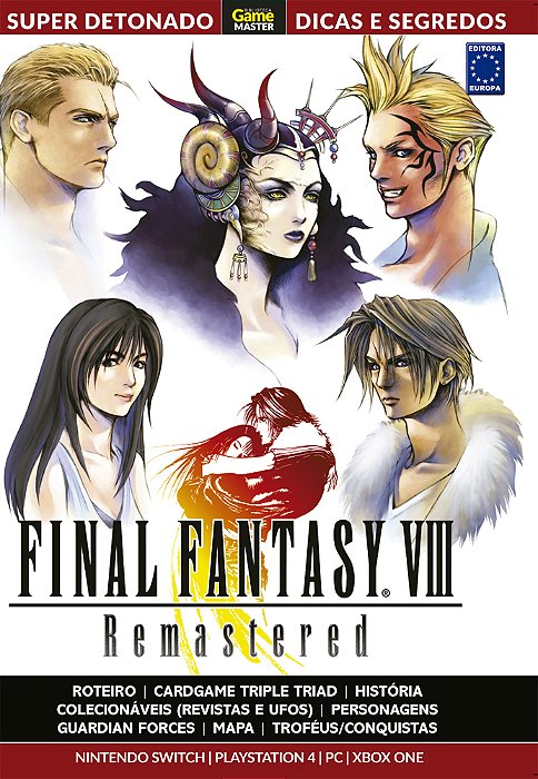Super Detonado Game Master Dicas E Segredos - Final Fantasy VIII -Remastered