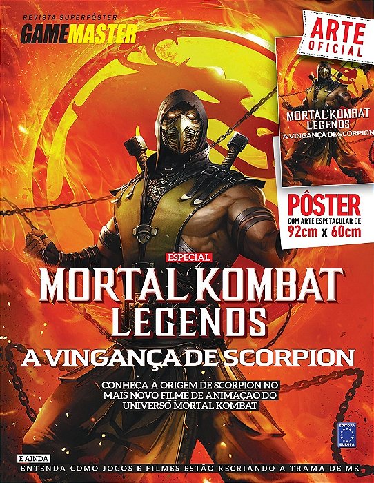 Superpôster Game Master - Mortal Kombat Legends