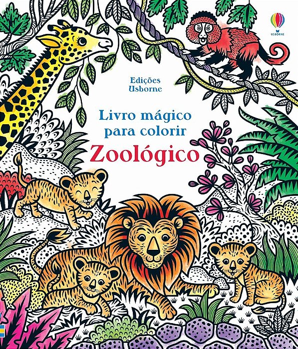 Zoológico: Livro Mágico Para Colorir-..