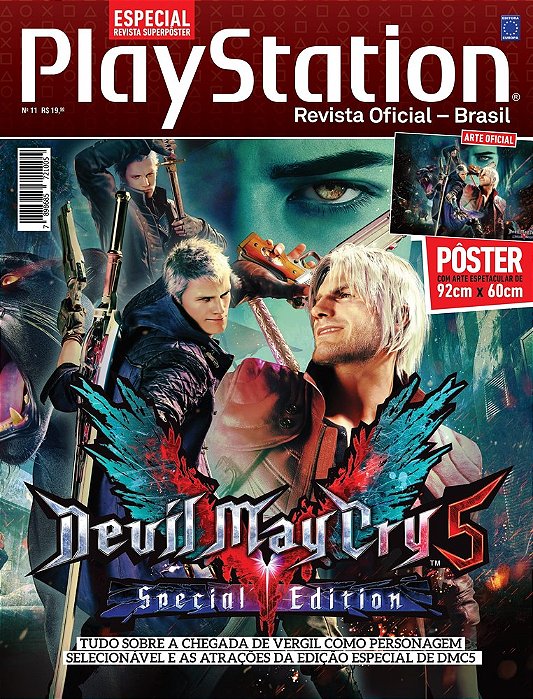 Superpôster Playstation - Devil May Cry 5