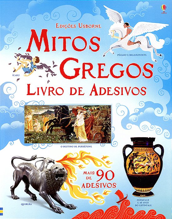 Mitos Gregos: Livro De Adesivos