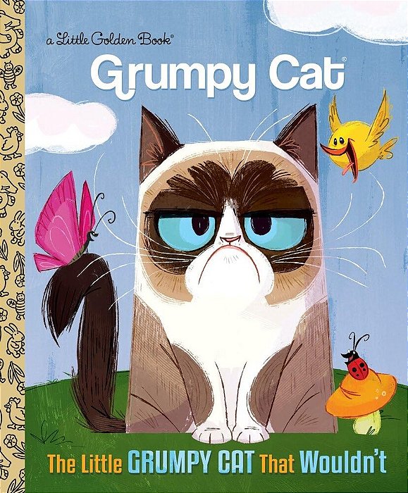 The Little Grumpy Cat That Wouldn't - Little Golden Book - Grumpy Cat..-