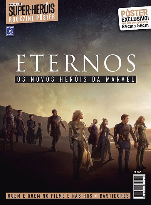 Superpôster Mundo Dos Super-Heróis - Eternos