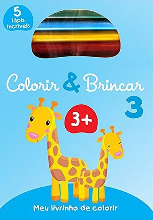 Colorir & Brincar 3: Azul-..