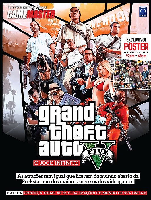 Superpôster Game Master - Gta V